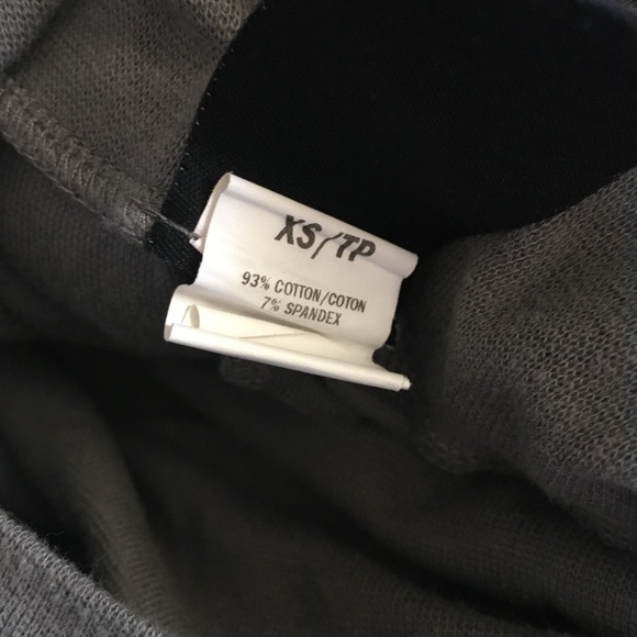 Complex Geometries Grey Cotton Scrunch Fold Over Waist Leggings XS - Picture 5 of 5